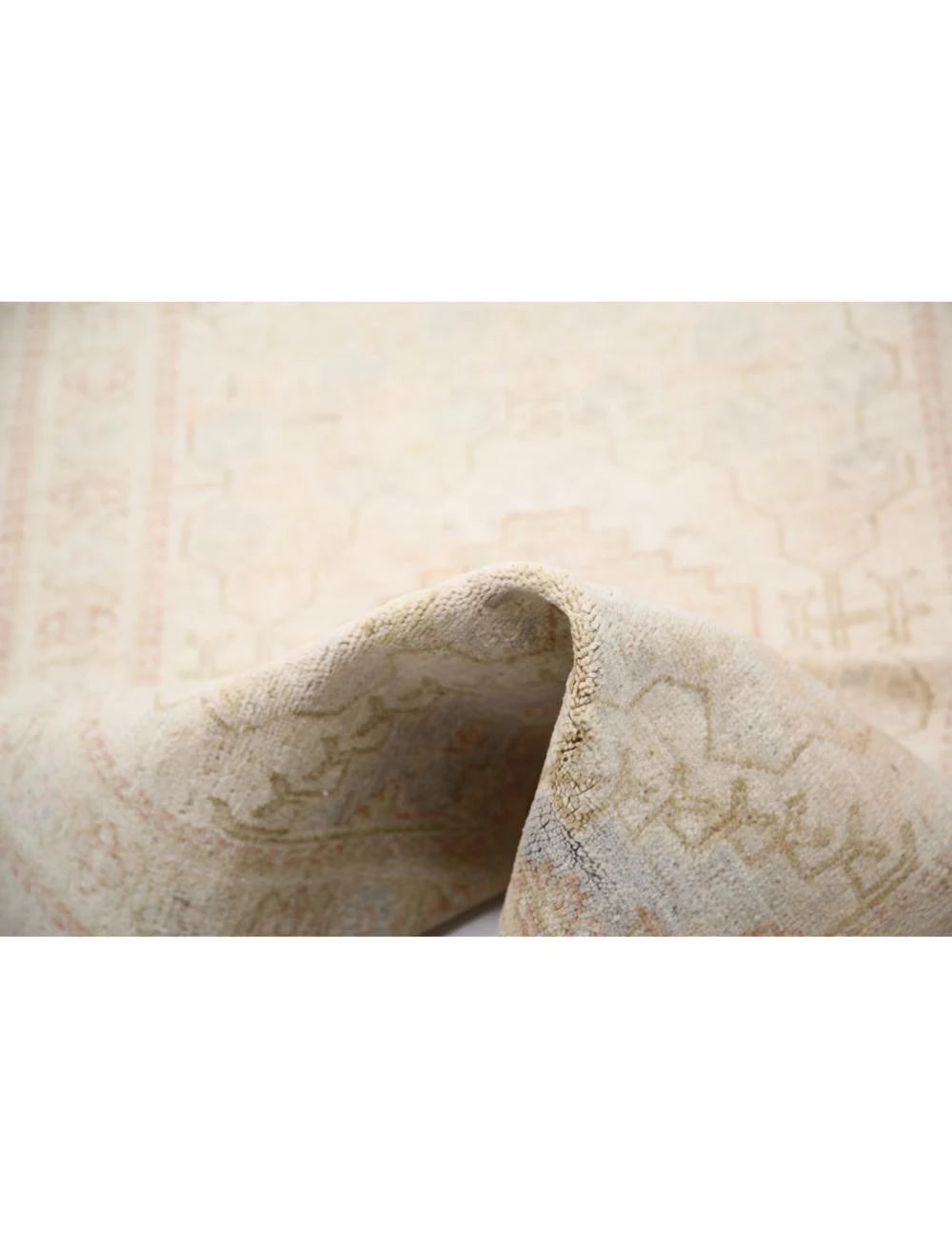 Afghan Serenity Runner Rug 2' 7" x 7' 3" Hand-Knotted | No. AT66632