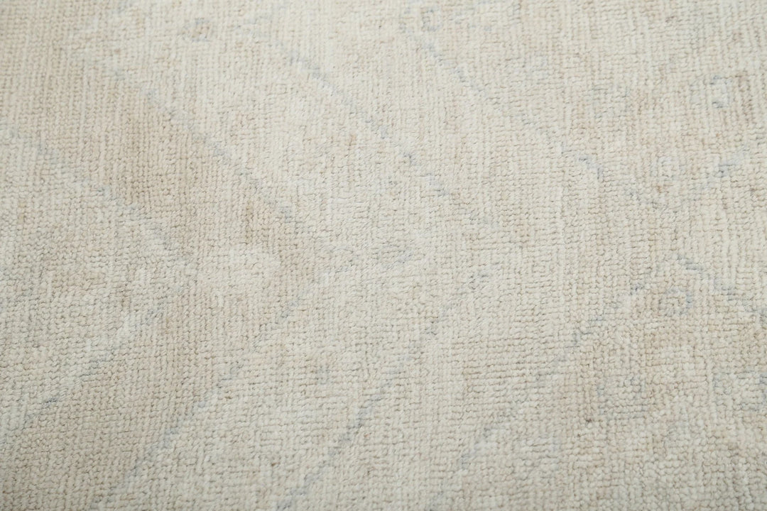 Afghan Oushak Rug 6' 3" x 9' 2" Hand-Knotted | No. AT66679