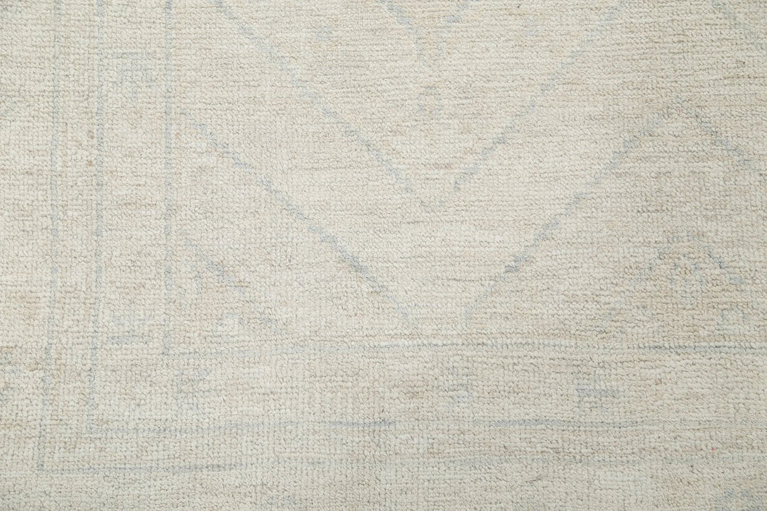 Afghan Oushak Rug 6' 3" x 9' 2" Hand-Knotted | No. AT66679
