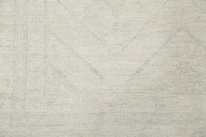 Afghan Oushak Rug 6' 3" x 9' 2" Hand-Knotted | No. AT66679