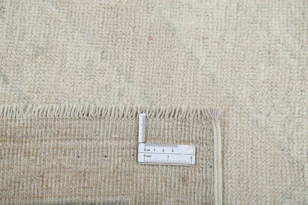 Afghan Oushak Rug 6' 3" x 9' 2" Hand-Knotted | No. AT66679