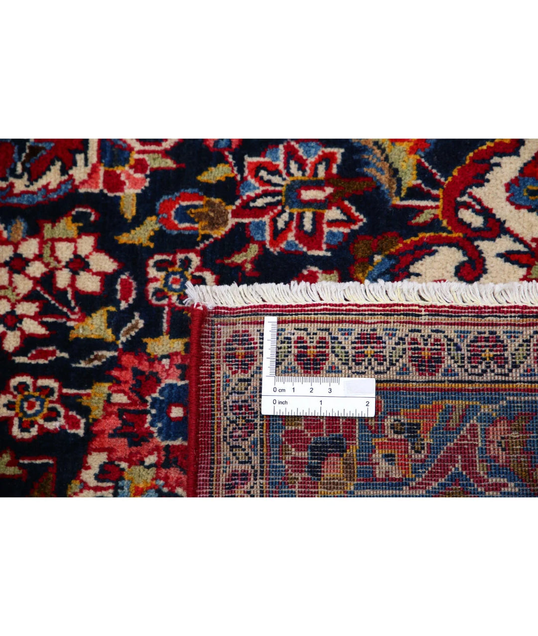 Persian Kashan Rug 9' 0" x 12' 1" Hand-Knotted | No. AT66695