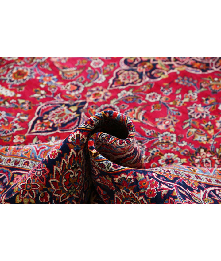 Persian Kashan Rug 9' 0" x 12' 1" Hand-Knotted | No. AT66695