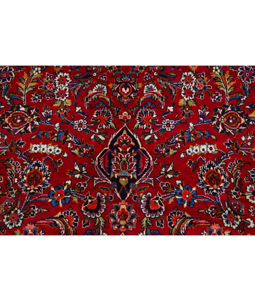 Persian Kashan Rug 9' 0" x 12' 1" Hand-Knotted | No. AT66695