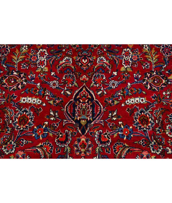 Persian Kashan Rug 9' 0" x 12' 1" Hand-Knotted | No. AT66695