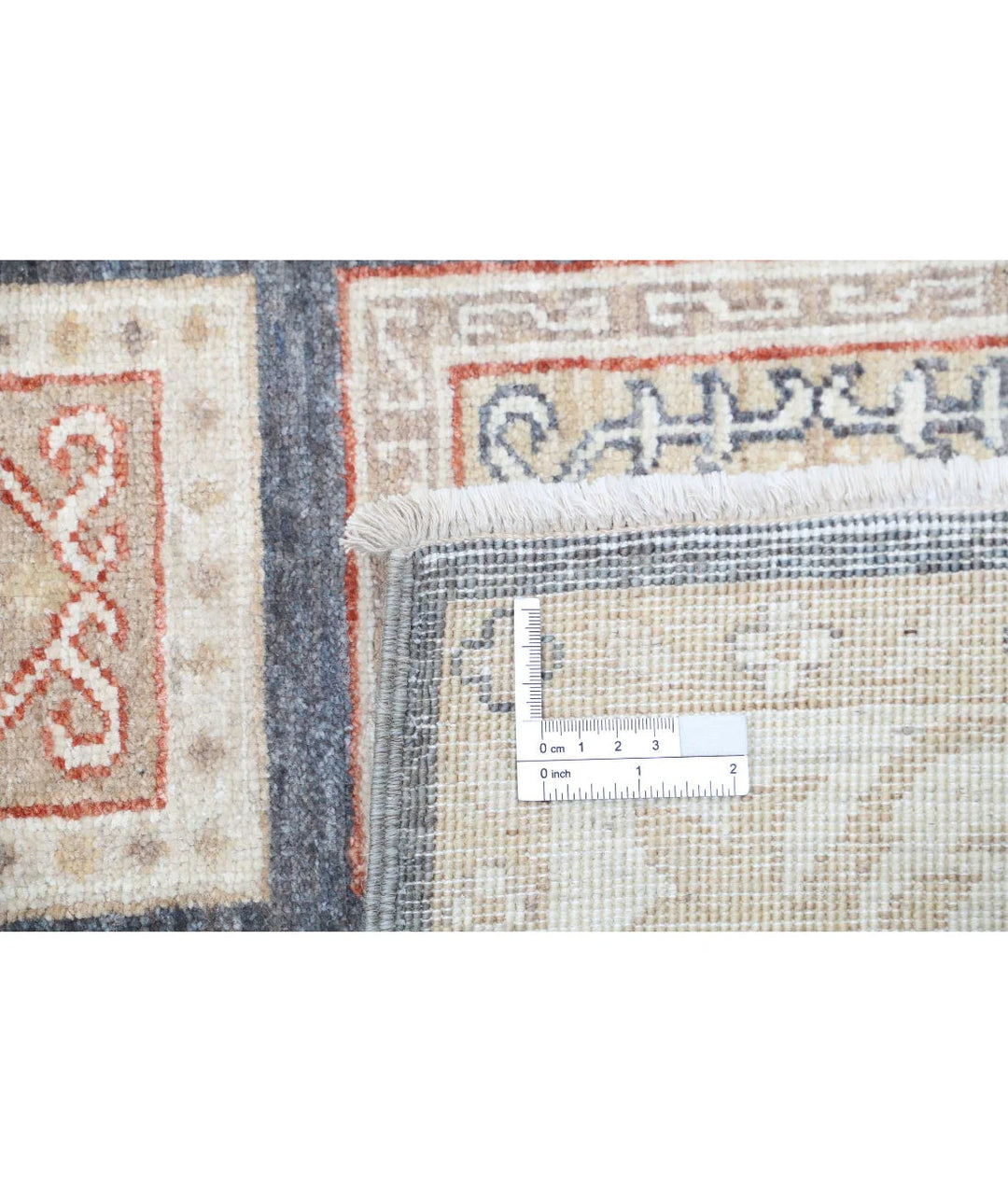Afghan Bakhtiari Rug 2' 7" x 8' 1" Hand-Knotted | No. AT66814