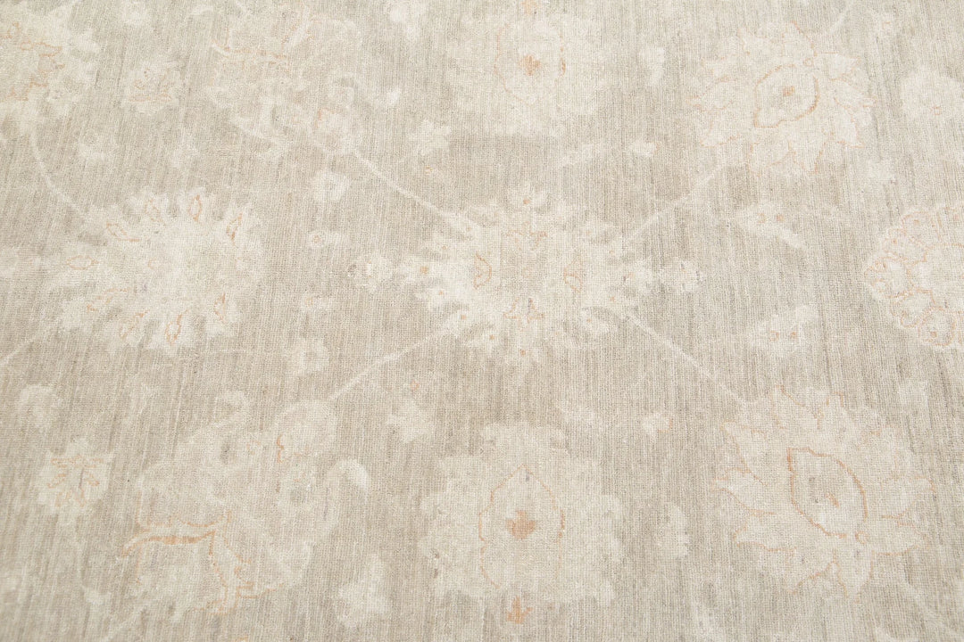 Afghan Tabriz Rug 11' 8" x 14' 9" Hand-Knotted | No. AT67043