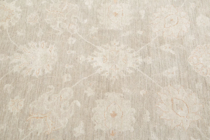 Afghan Tabriz Rug 11' 8" x 14' 9" Hand-Knotted | No. AT67043