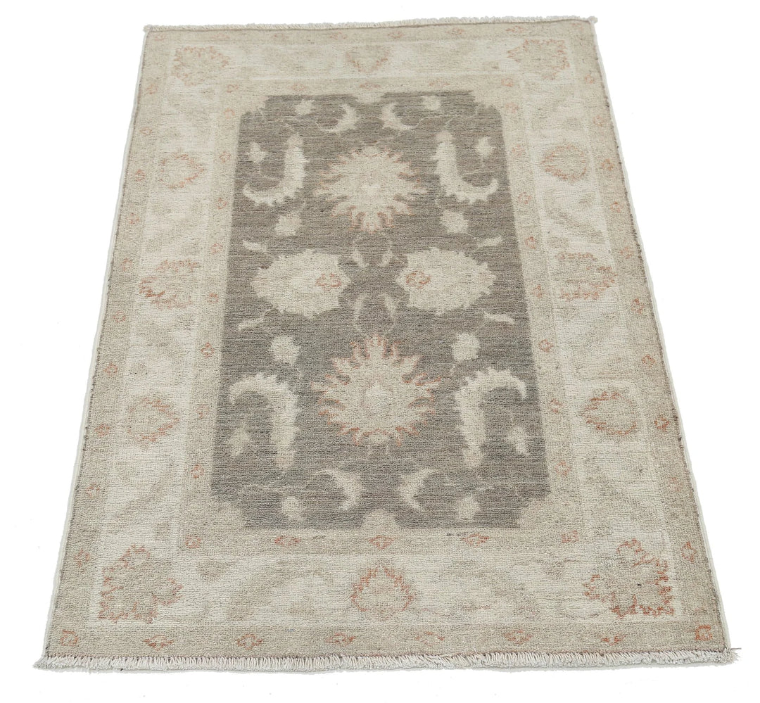 Afghan Serenity Rug 2' 7" x 3' 11" Hand-Knotted | No. AT67109