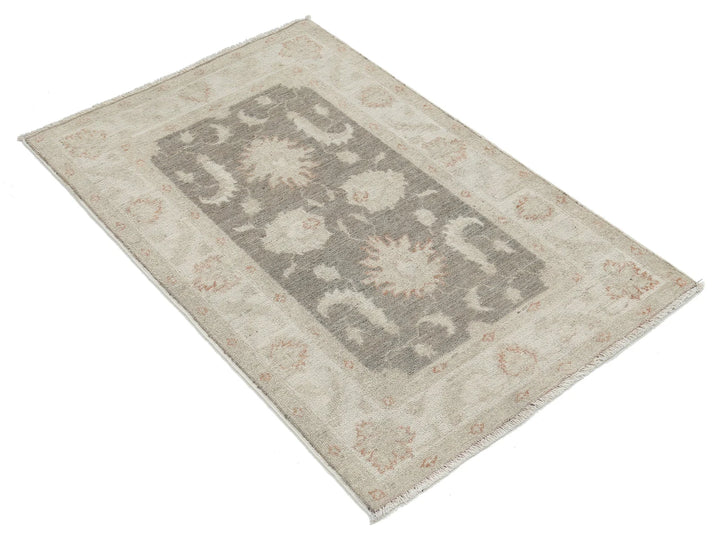 Afghan Serenity Rug 2' 7" x 3' 11" Hand-Knotted | No. AT67109