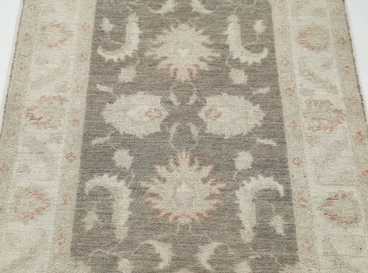 Afghan Serenity Rug 2' 7" x 3' 11" Hand-Knotted | No. AT67109