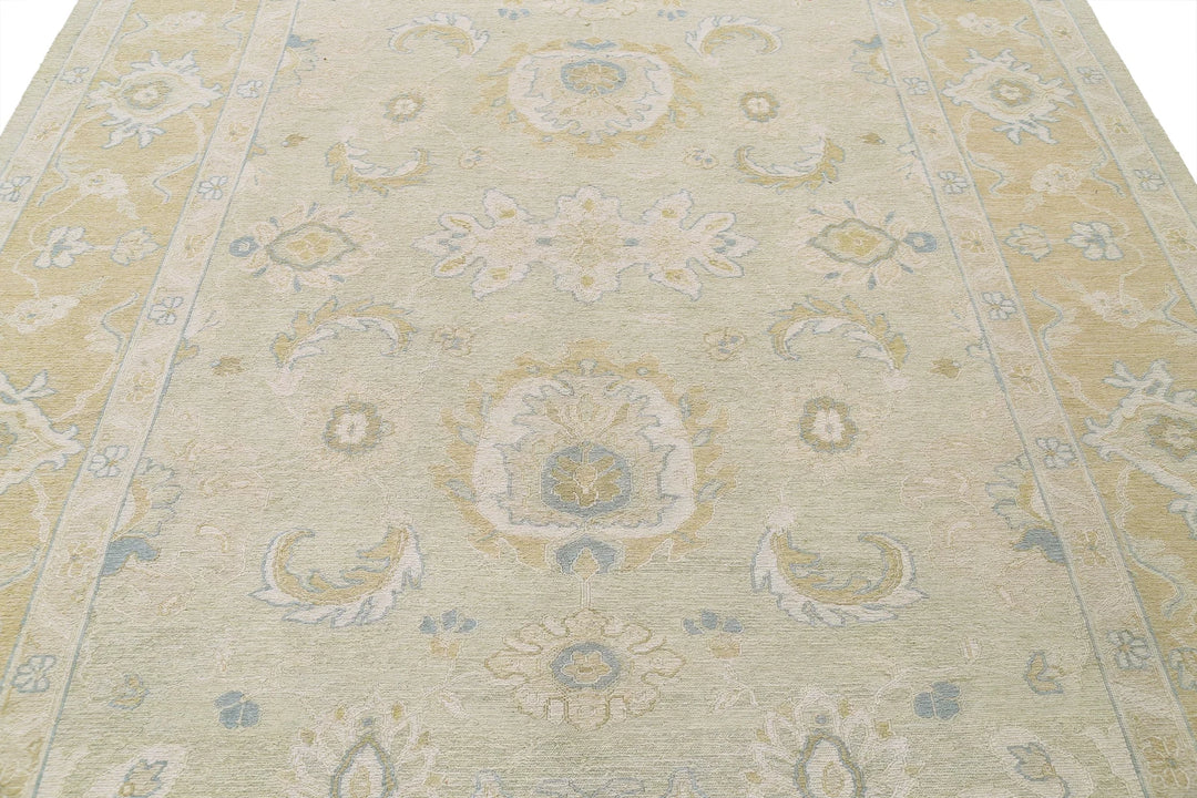 Afghan Serenity Rug 8' 2" x 10' 11" Hand-Woven | No. AT67191