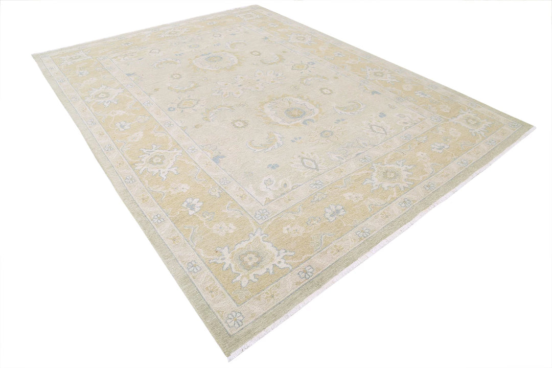 Afghan Serenity Rug 8' 2" x 10' 11" Hand-Woven | No. AT67191