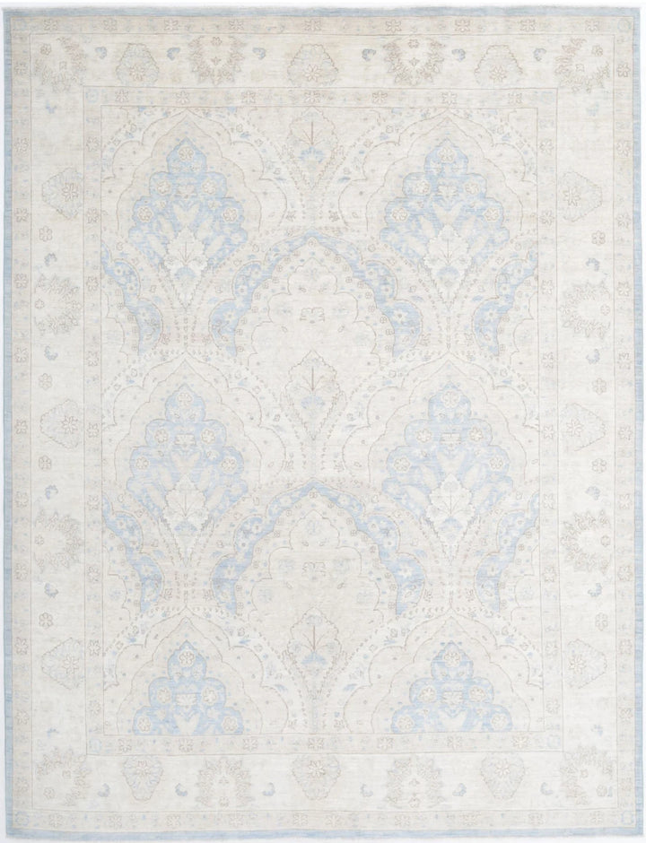 Afghan Serenity Rug 8' 2" x 10' 5" Hand-Knotted | No. AT67316