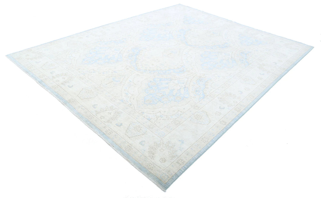 Afghan Serenity Rug 8' 2" x 10' 5" Hand-Knotted | No. AT67316