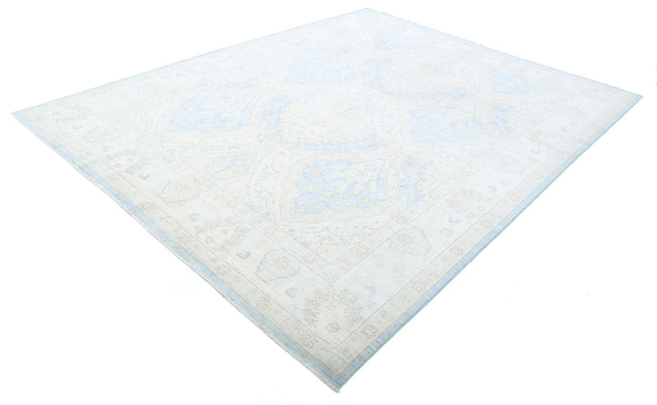 Afghan Serenity Rug 8' 2" x 10' 5" Hand-Knotted | No. AT67316
