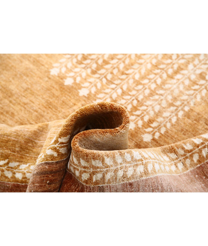 Afghan Oriental Rug 5'7" x 7'8" Hand-Knotted | No. AT67341