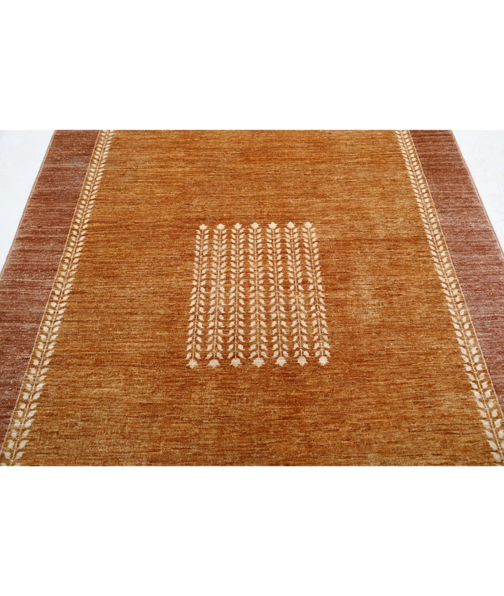 Afghan Oriental Rug 5'7" x 7'8" Hand-Knotted | No. AT67341