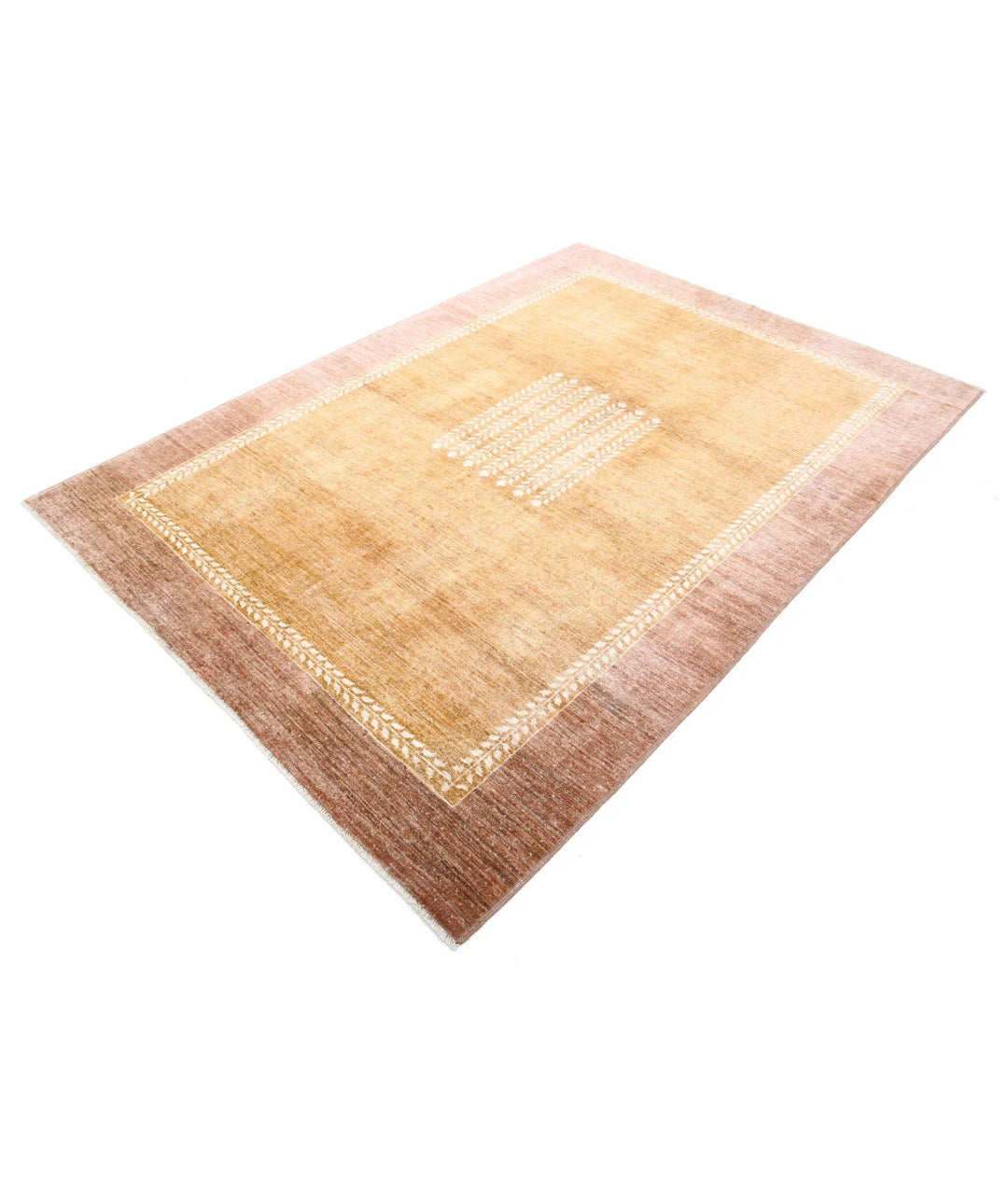 Afghan Oriental Rug 5'7" x 7'8" Hand-Knotted | No. AT67341