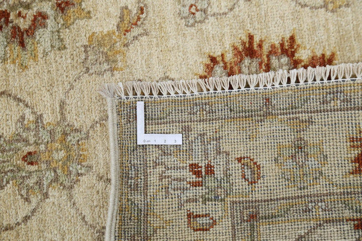 Indian Ziegler Rug 2' 10" x 10' 0" Hand-Knotted | No. AT67343