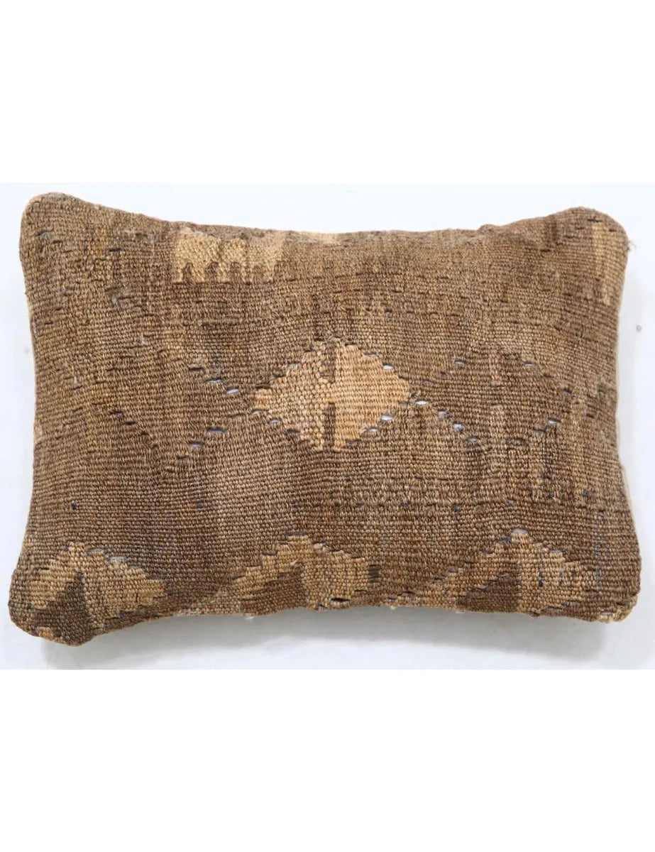 Hand Woven Tribal  Wool Pillow 1' 0" x 1' 5" - No. AT67461