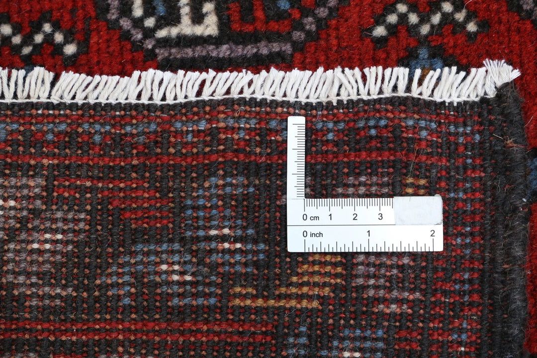 Afghan Akcha Revival Rug 5' 0" x 6' 7" Hand-Knotted | No. AT67509