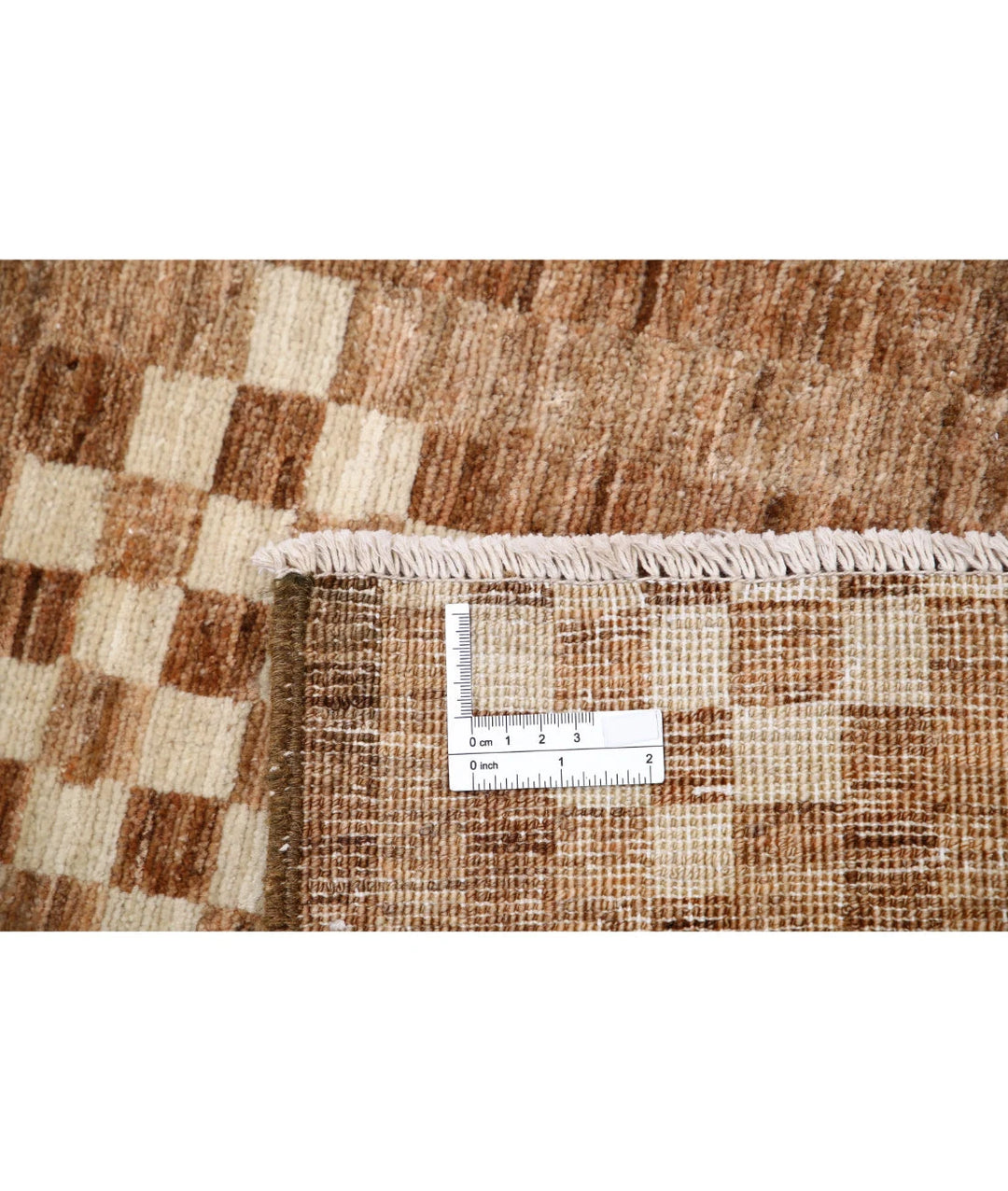 Afghan Modcar Rug 4' 10" x 6' 3" Hand-Knotted | No. AT67561