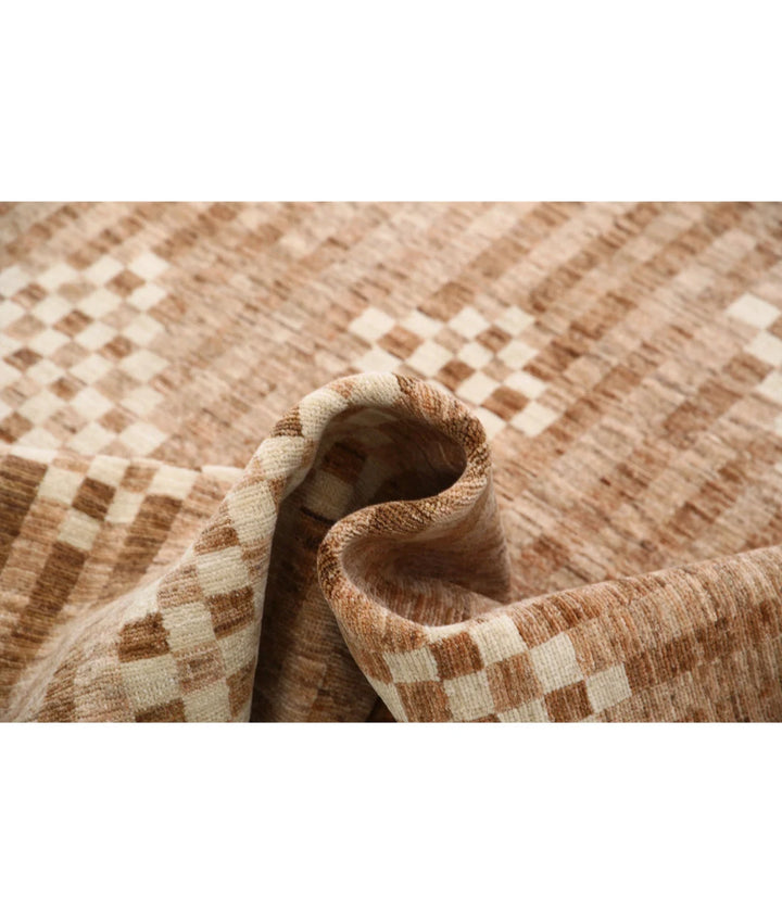 Afghan Modcar Rug 4' 10" x 6' 3" Hand-Knotted | No. AT67561