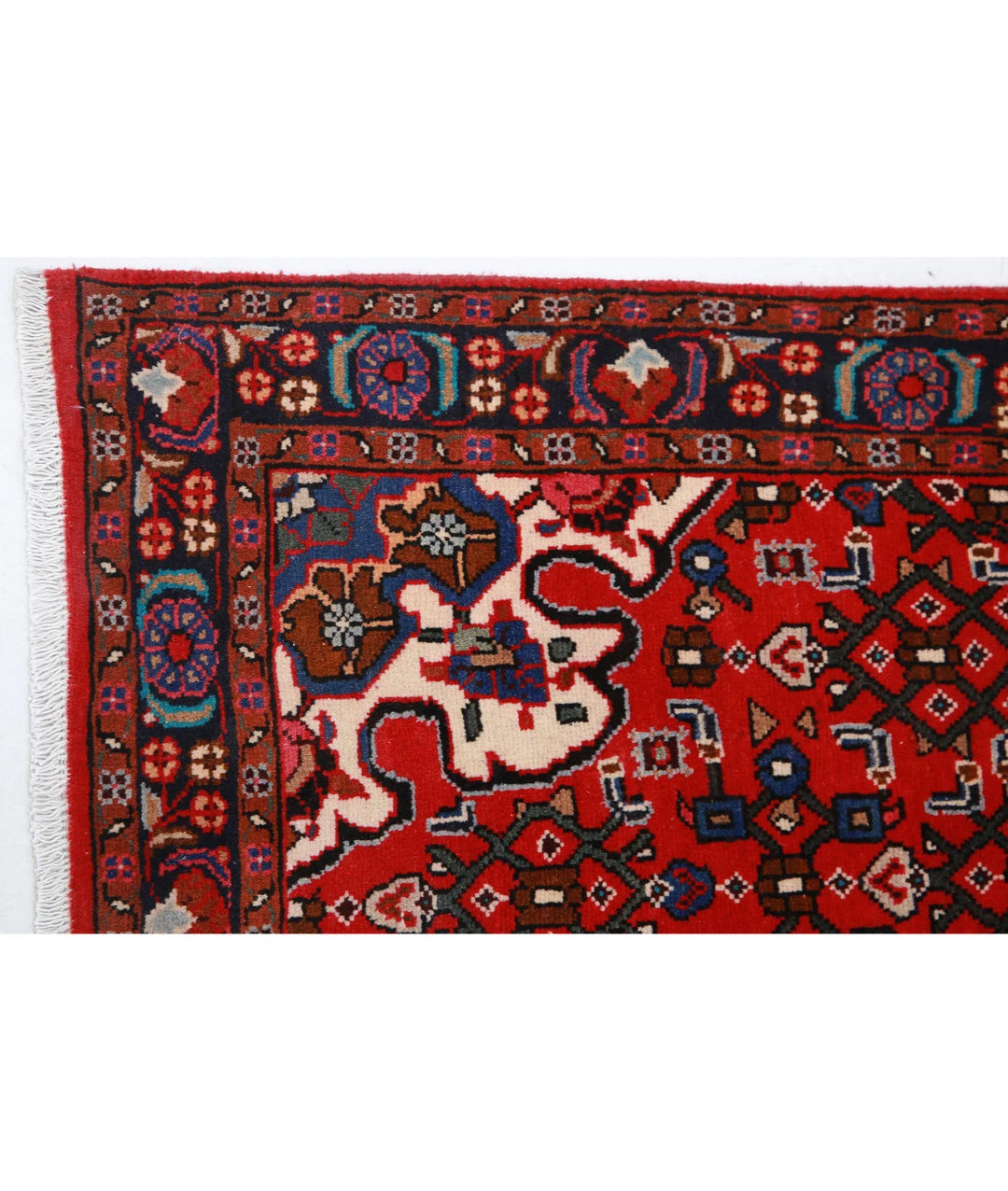 Persian Hamadan Rug 3' 3" x 5' 0" Hand-Knotted | No. AT67563
