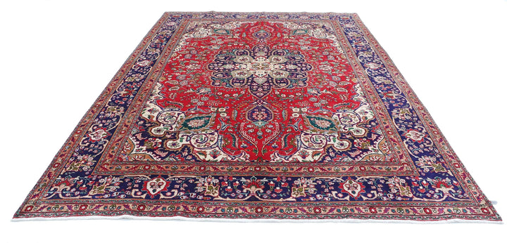 Persian Tabriz Rug 8' 4" x 11' 8" Hand-Knotted | No. AT67652