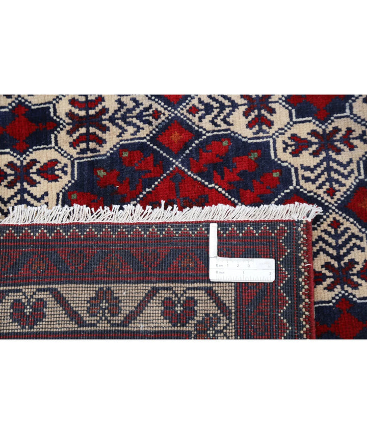 Red Afghan Khamyab Rug 15' 10" x 25' 7" Hand-Knotted | No. AT67699