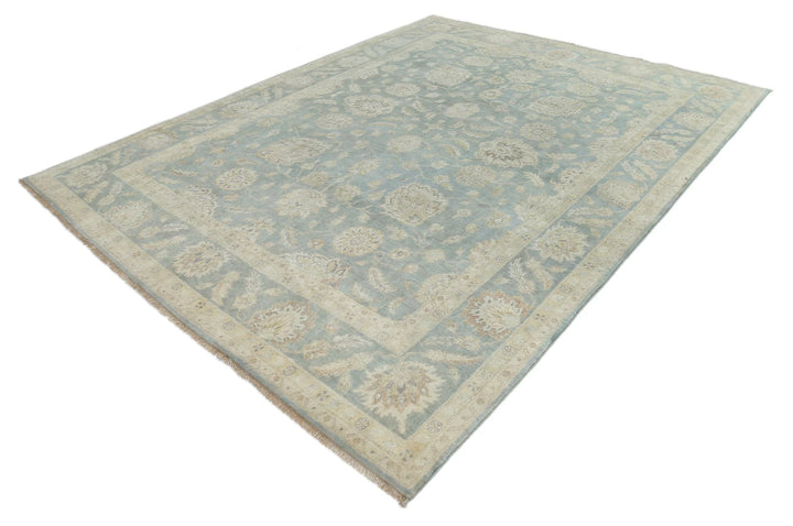 Indian Ziegler Rug 7' 11" x 9' 10" Hand-Knotted | No. AT67870