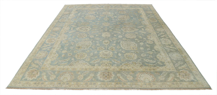 Indian Ziegler Rug 7' 11" x 9' 10" Hand-Knotted | No. AT67870