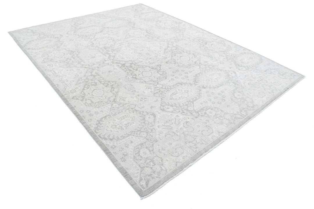 Afghan Serenity Rug 7' 8" x 9' 11" Hand-Knotted | No. AT67985