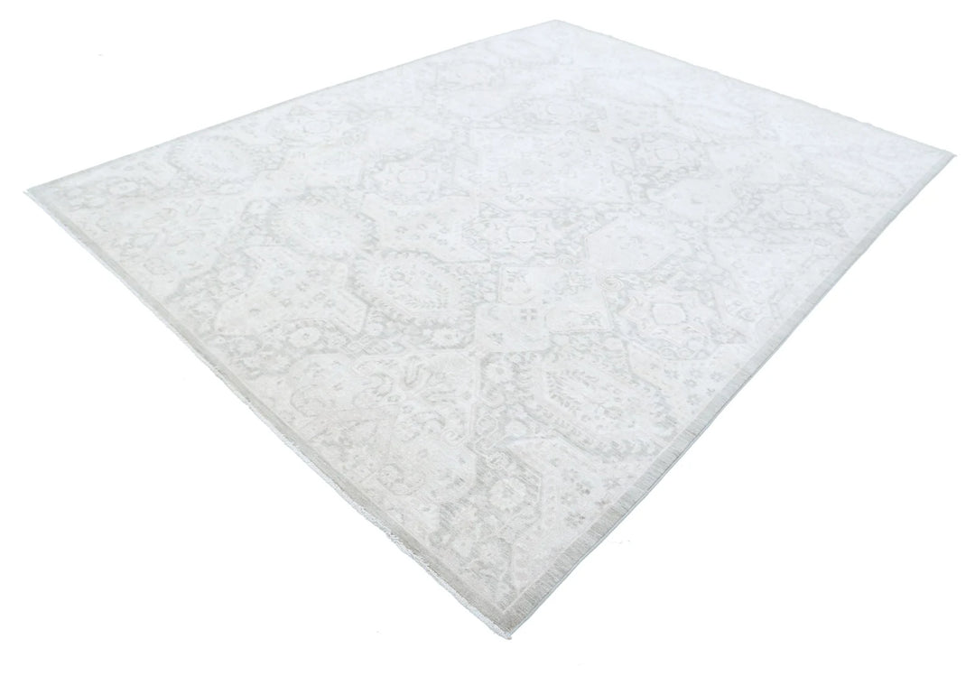 Afghan Serenity Rug 7' 8" x 9' 11" Hand-Knotted | No. AT67985