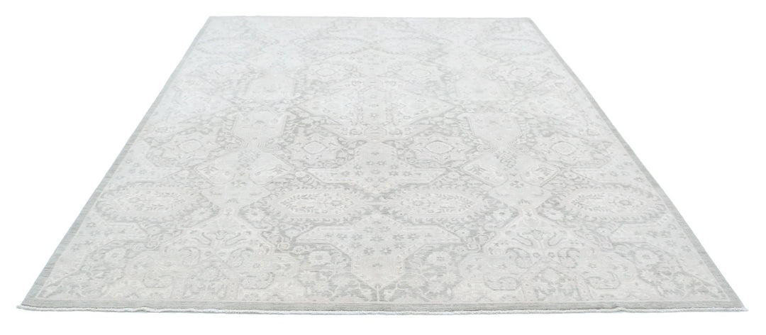 Afghan Serenity Rug 7' 8" x 9' 11" Hand-Knotted | No. AT67985