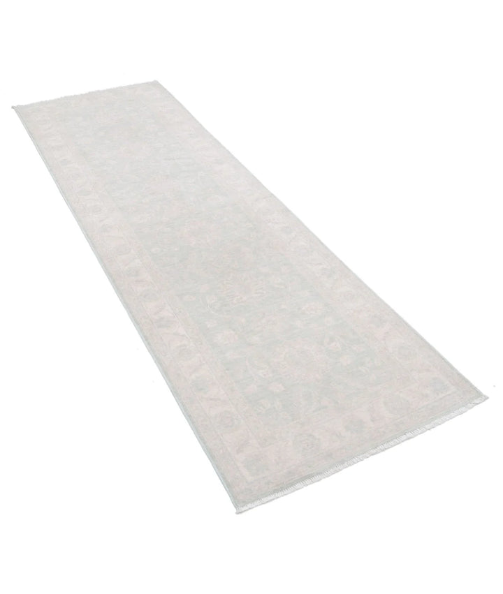 Afghan Serenity Runner Rug 2' 8" x 8' 7" Hand-Knotted | No. AT68039