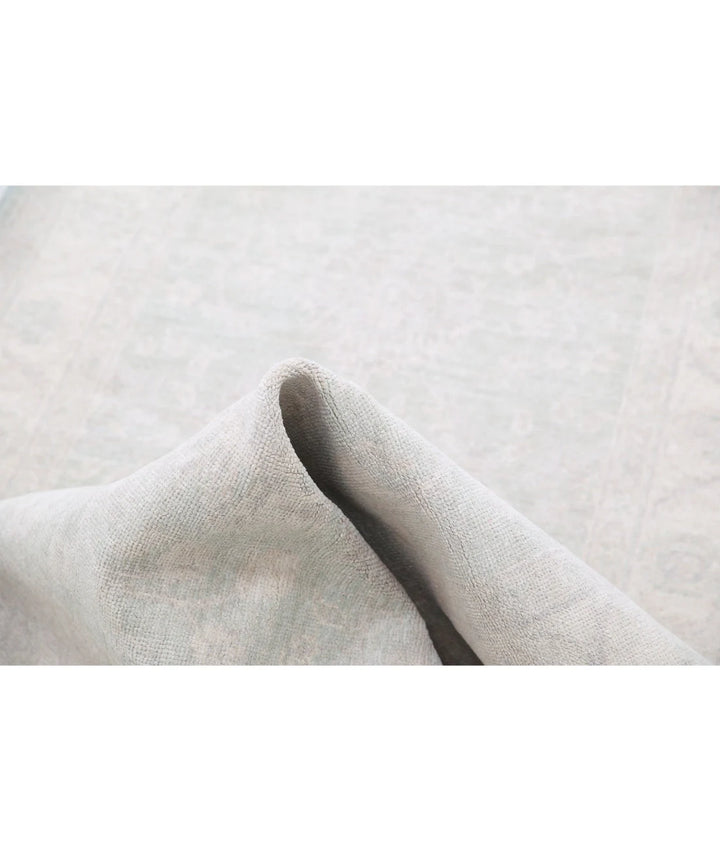 Afghan Serenity Runner Rug 2' 8" x 8' 7" Hand-Knotted | No. AT68039