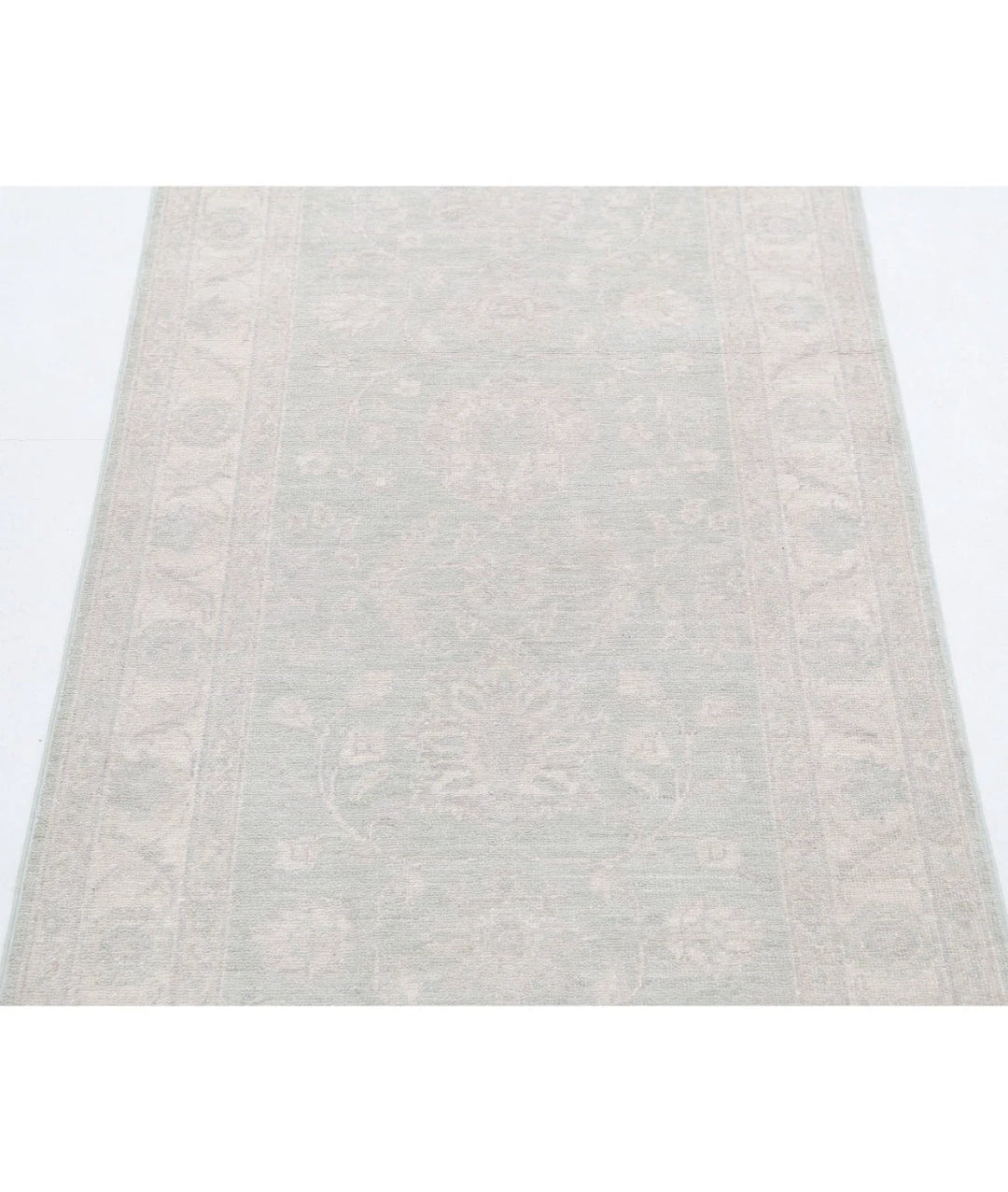 Afghan Serenity Runner Rug 2' 8" x 8' 7" Hand-Knotted | No. AT68039