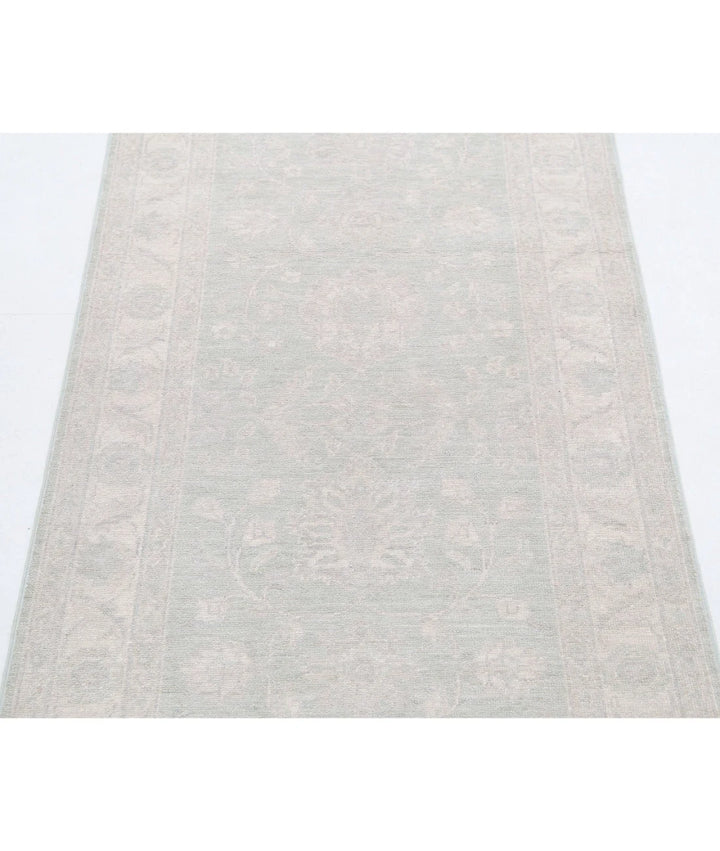 Afghan Serenity Runner Rug 2' 8" x 8' 7" Hand-Knotted | No. AT68039