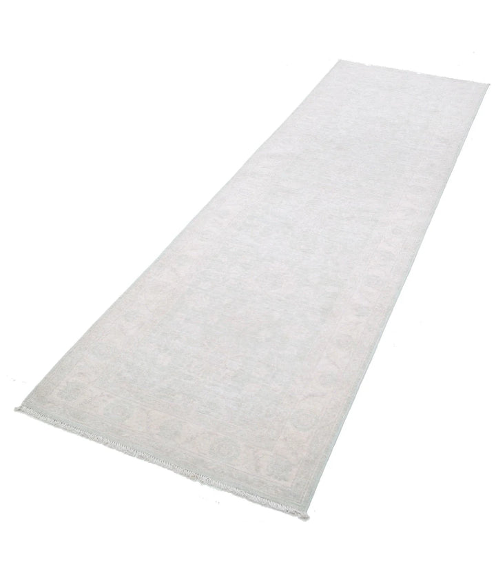 Afghan Serenity Runner Rug 2' 8" x 8' 7" Hand-Knotted | No. AT68039
