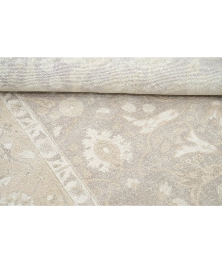 Brown Afghan Serenity Rug 8' 11" x 12' 3" Hand-Knotted | No. AT68065