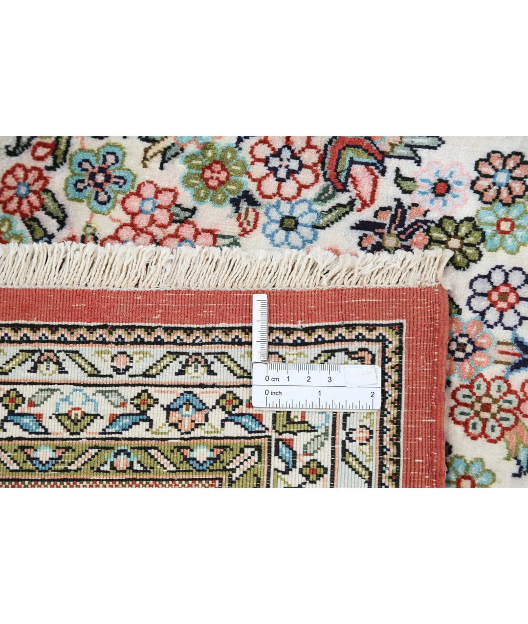 Chinese Hereke Rug 6' 1" x 7' 11" Hand-Knotted | No. AT68105