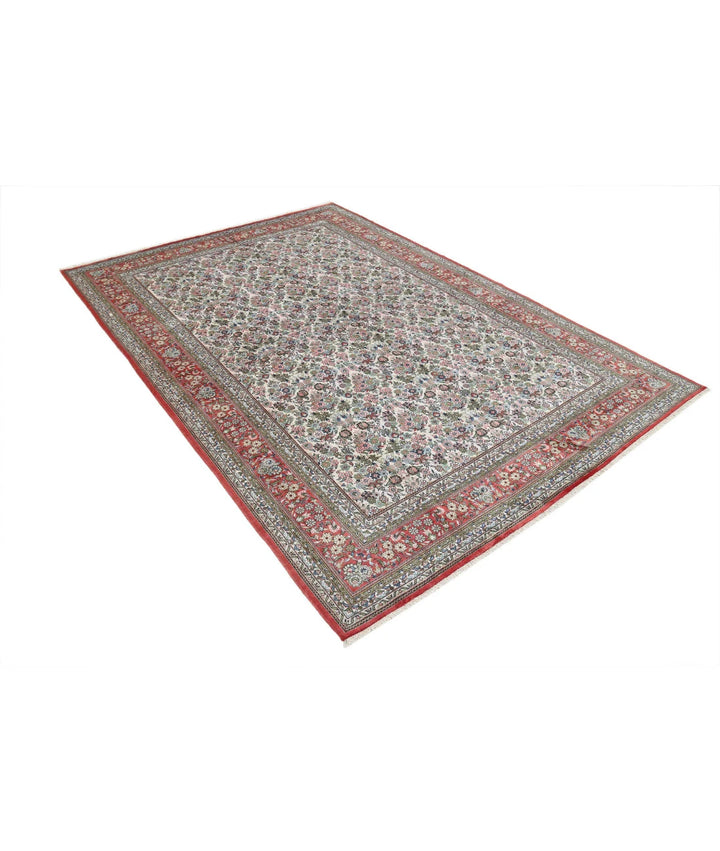 Chinese Hereke Rug 6' 1" x 7' 11" Hand-Knotted | No. AT68105