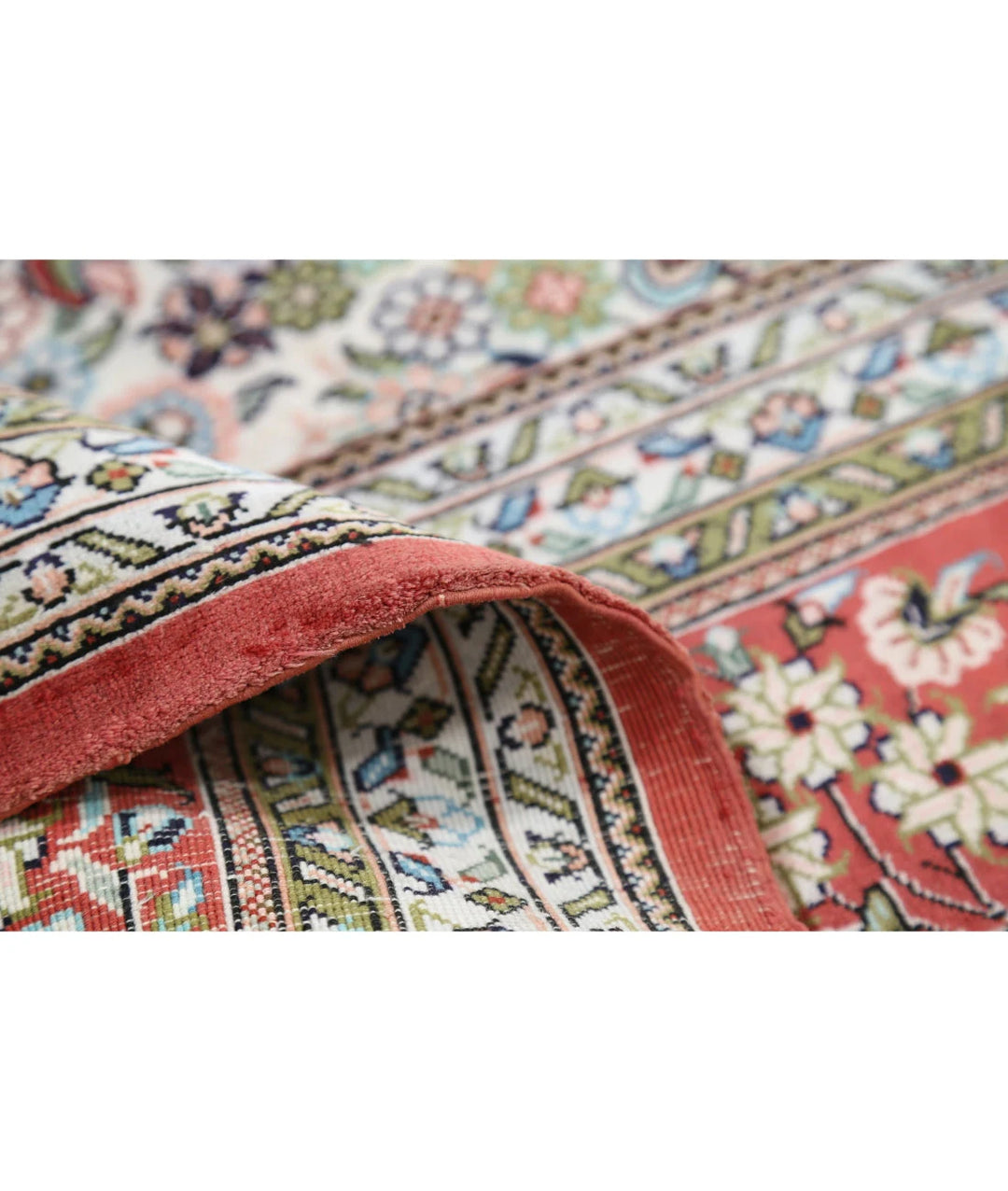 Chinese Hereke Rug 6' 1" x 7' 11" Hand-Knotted | No. AT68105