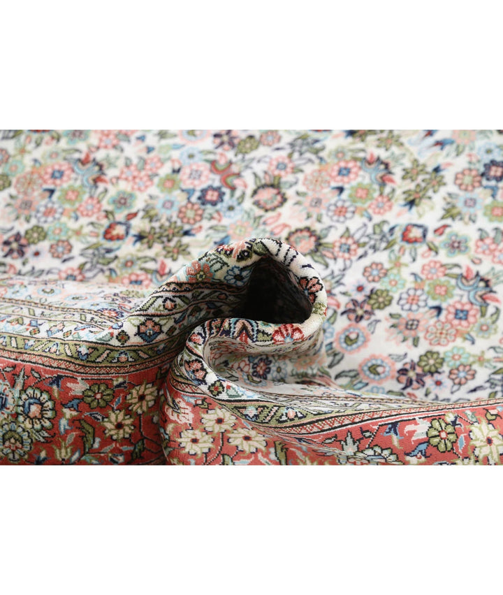 Chinese Hereke Rug 6' 1" x 7' 11" Hand-Knotted | No. AT68105