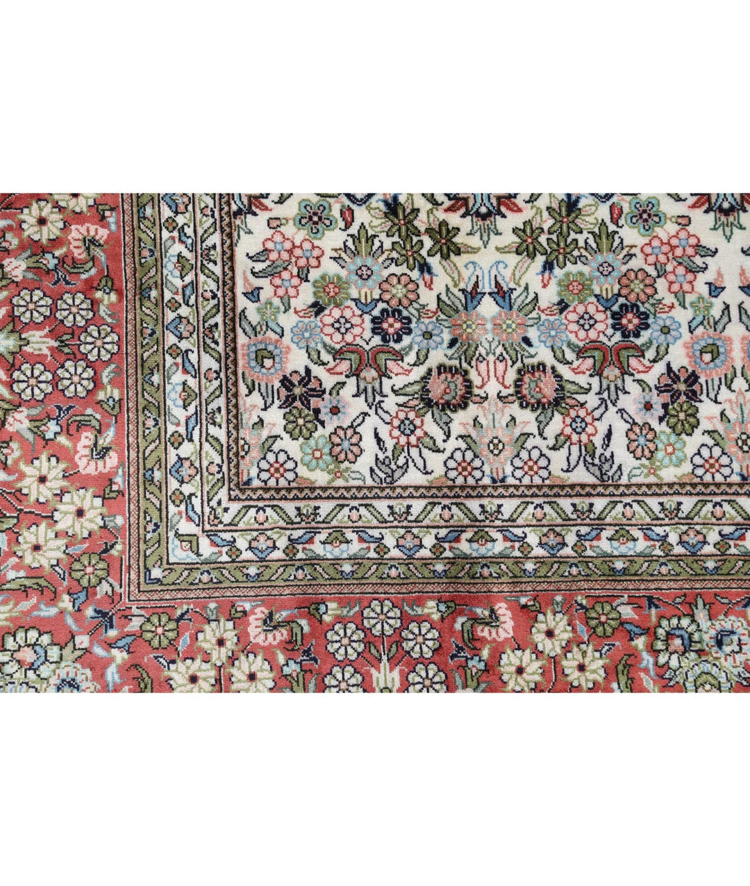 Chinese Hereke Rug 6' 1" x 7' 11" Hand-Knotted | No. AT68105