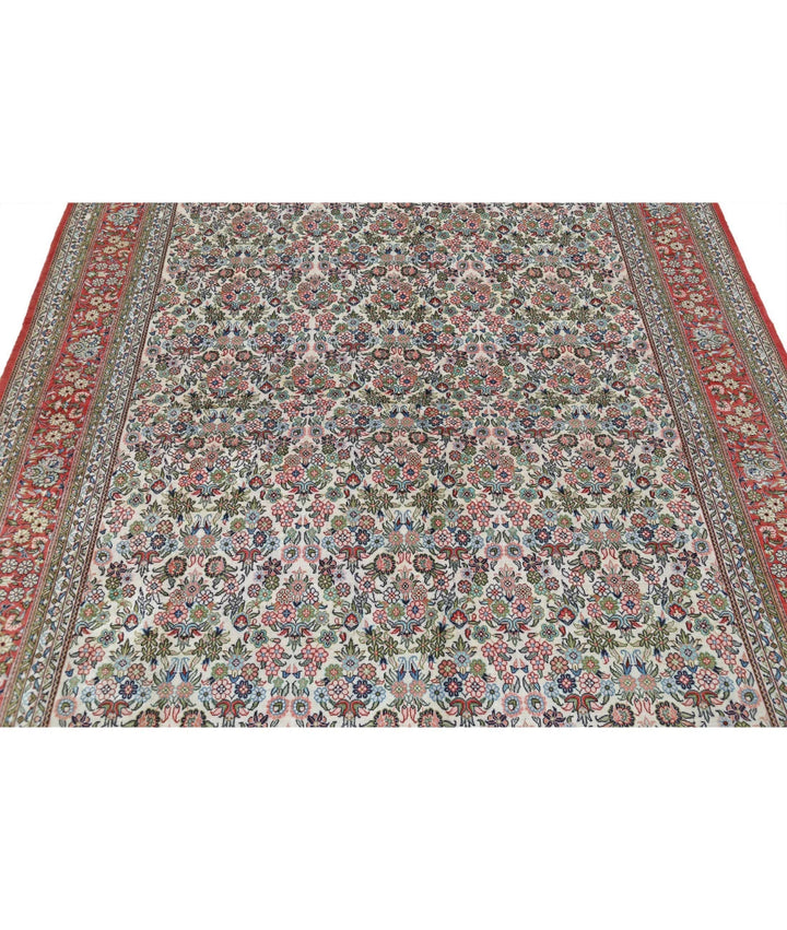 Chinese Hereke Rug 6' 1" x 7' 11" Hand-Knotted | No. AT68105