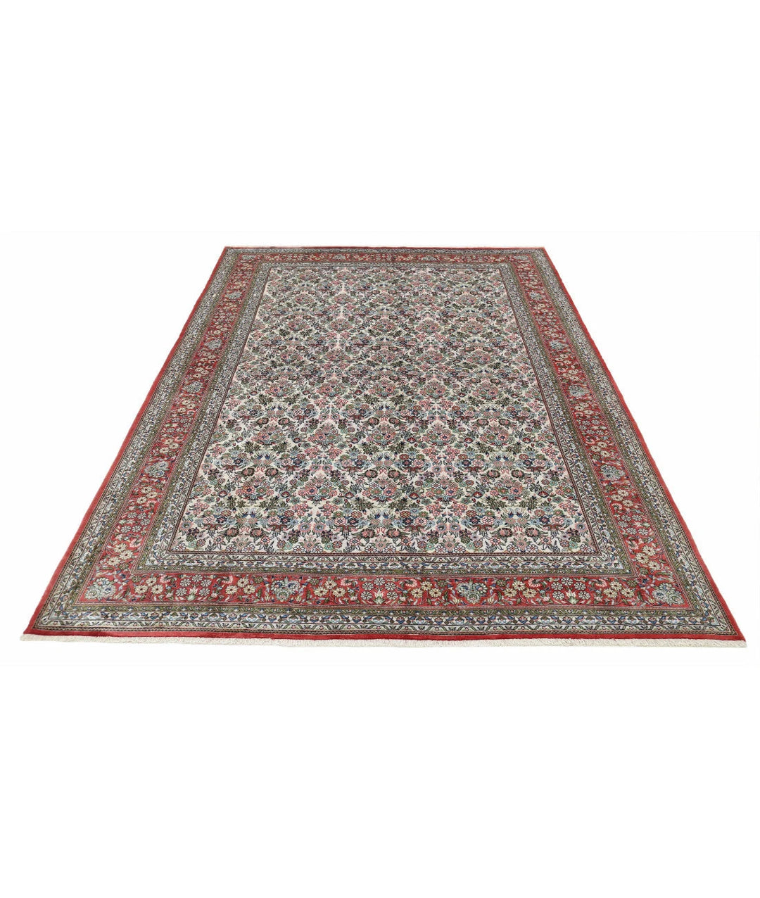 Chinese Hereke Rug 6' 1" x 7' 11" Hand-Knotted | No. AT68105