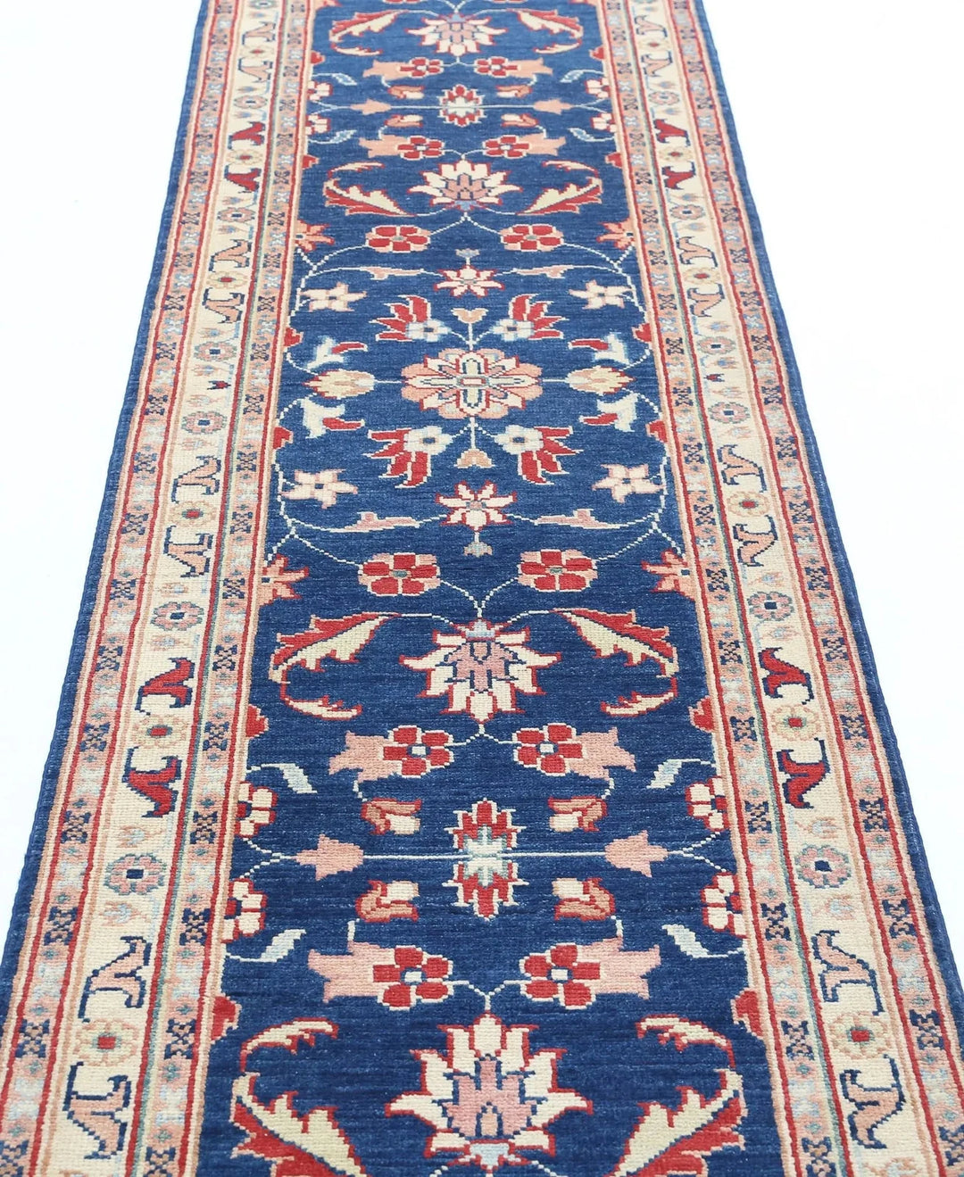 Afghan Ziegler Rug 2' 5" x 9' 10" Hand-Knotted | No. AT68191